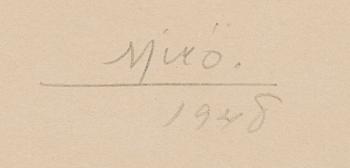 Joan Miró, Pl. VIII from: "Album 13".