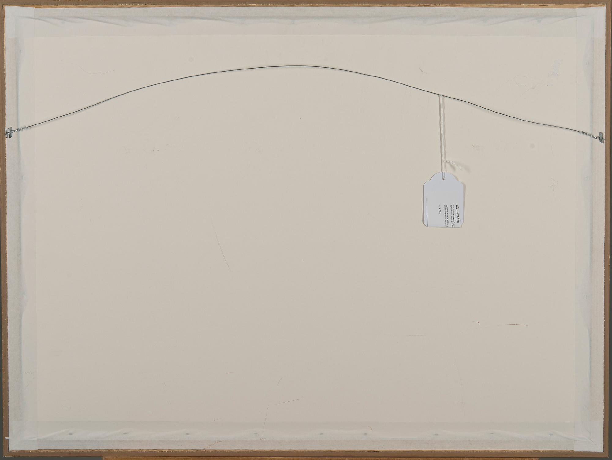 JUHANI LINNOVAARA, serigrafi, signerad, numrerad II/XXV.