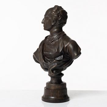 Jacques Philippe Bouchardon, after. King Charles XII of Sweden.