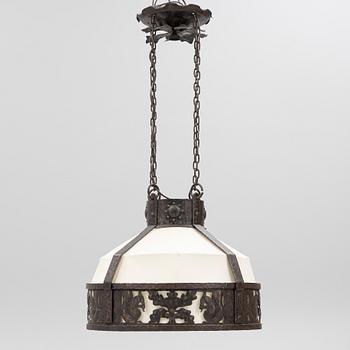 Taklampa, jugend, 1900-talets början.