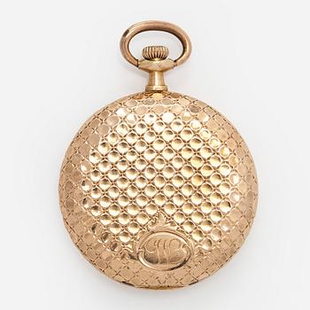 Longines, pocket watch, hunter, 30 mm.