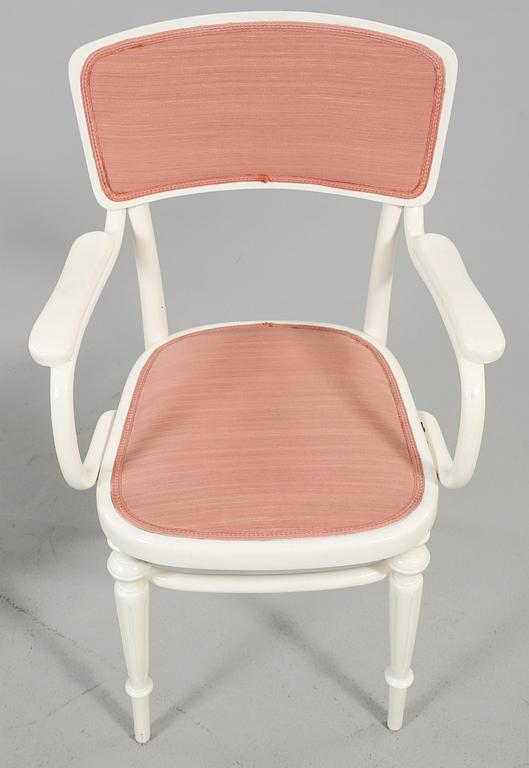 KARMSTOLAR, ett par, Thonet, omkring sekelskiftet 1900.
