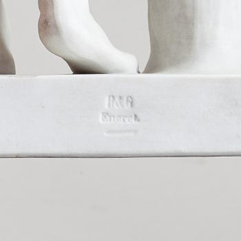 Bertel Thorvaldsen, efter. skulptur, "Adonis", Bing & Gröndahl, Danmark.