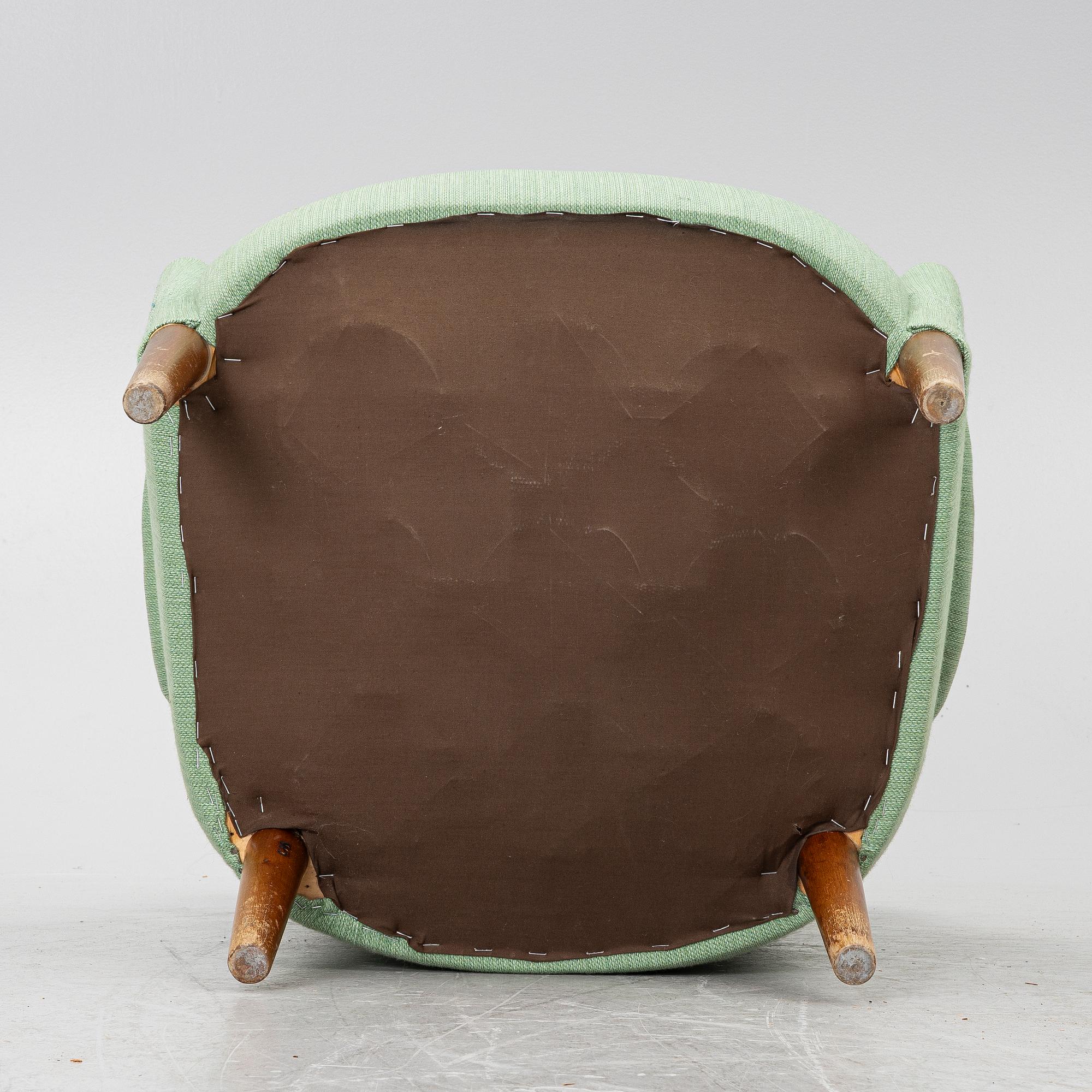Carl Malmsten, a 'Samsas' easy chair, second half of the 20th century.