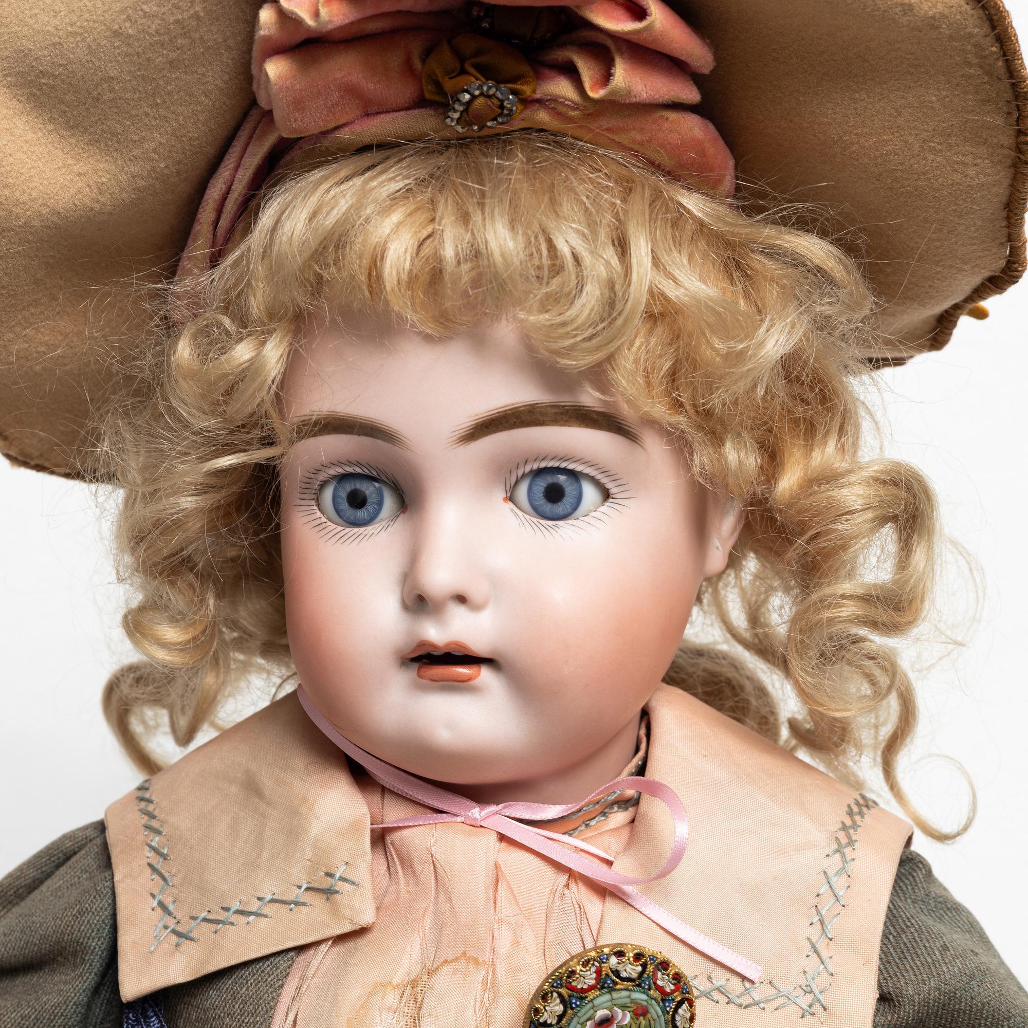 Bisque doll, Kämmer & Reinhardt, Germany, circa 1900, marked 192.