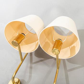 HANS-AGNE JAKOBSSON, a pair of wall lights, Markaryd, second half of the 20th century.