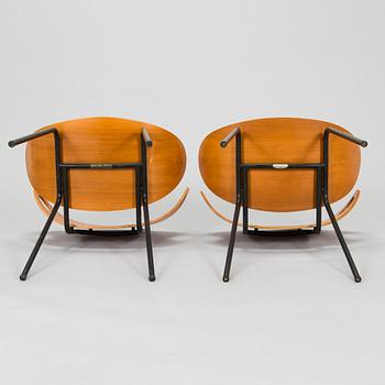Olof Kettunen, a pair of mid-20th century 'Ulla' chairs for Merivaara.