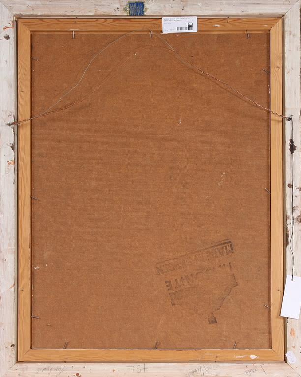 GUSTAF CARLSTRÖM, olja på pannå, sign. o dat. 1945.