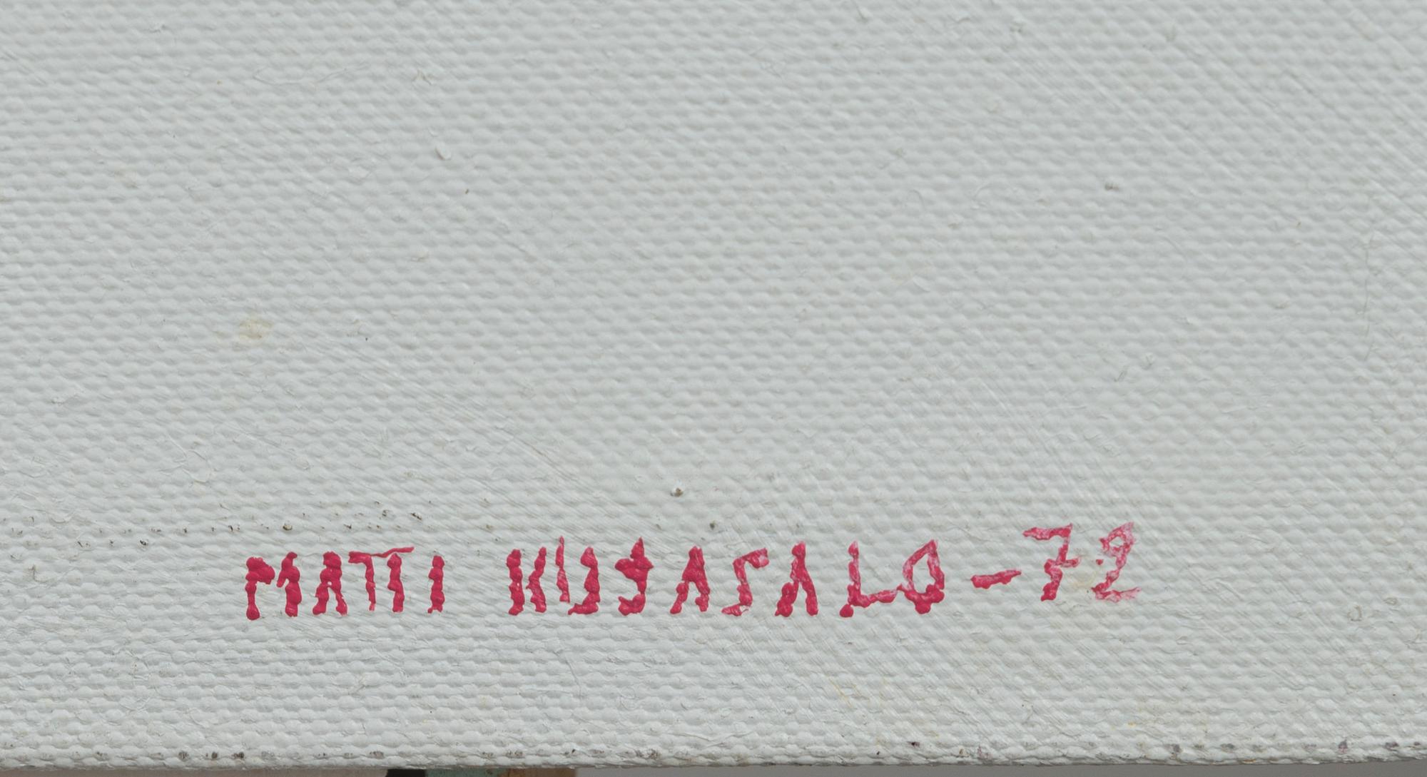 MATTI KUJASALO, UTAN TITEL.