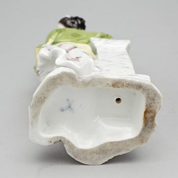 FIGURINER, 2 st. Meissen. 1800/1900-tal.