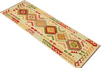 A Kilim runner, Afghanistan, c. 246 x 85 cm.