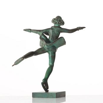 Carl Milles, "Skridskoprinsessan" (=The skater princess).