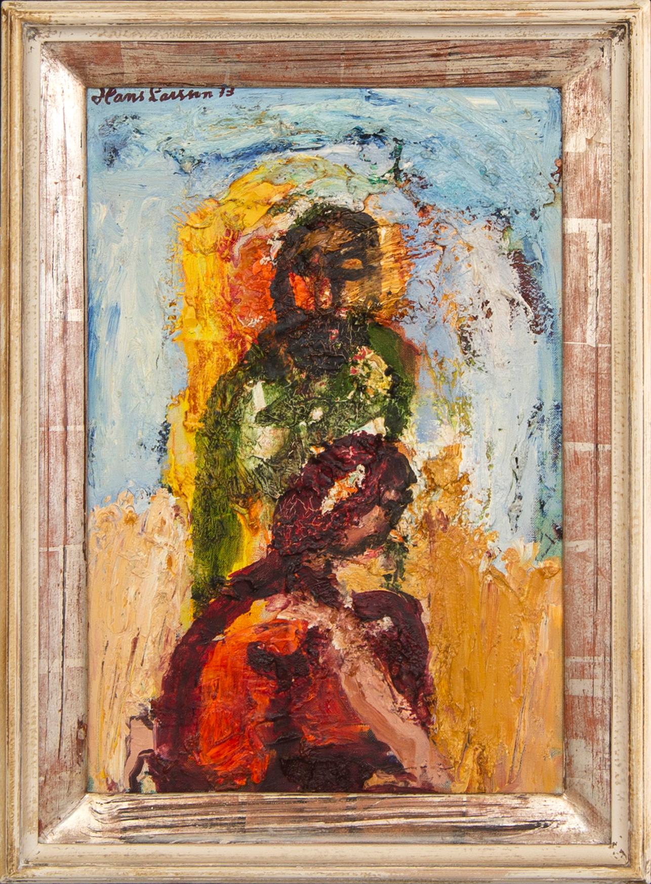Hans Larsson, Hans Larsson, oil on canvas, signed and dated -73.