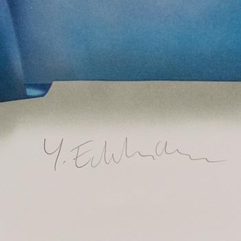 Yrjö Edelmann, litografi, signerad och numrerad 860/1500.