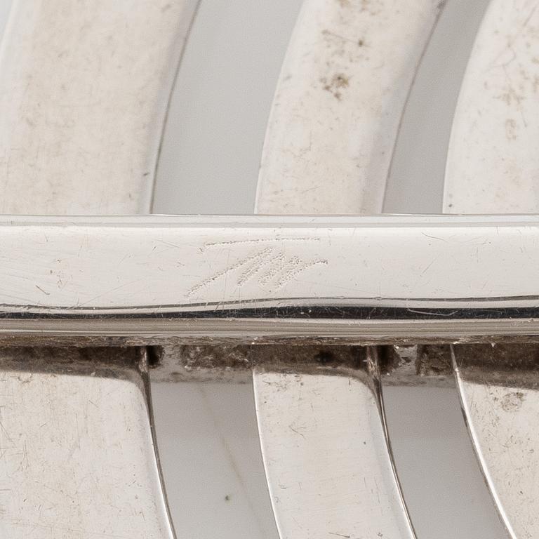 Tapio Wirkkala, pendant with chain "Silvermoon", sterling silver, for Kultakeskus.