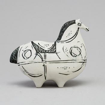 A stoneware figurine by Stig Lindberg, Gustavsberg.