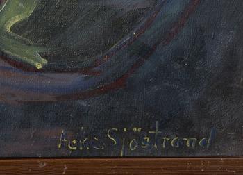 ACKE SJÖSTRAND, olja på duk, signerad.