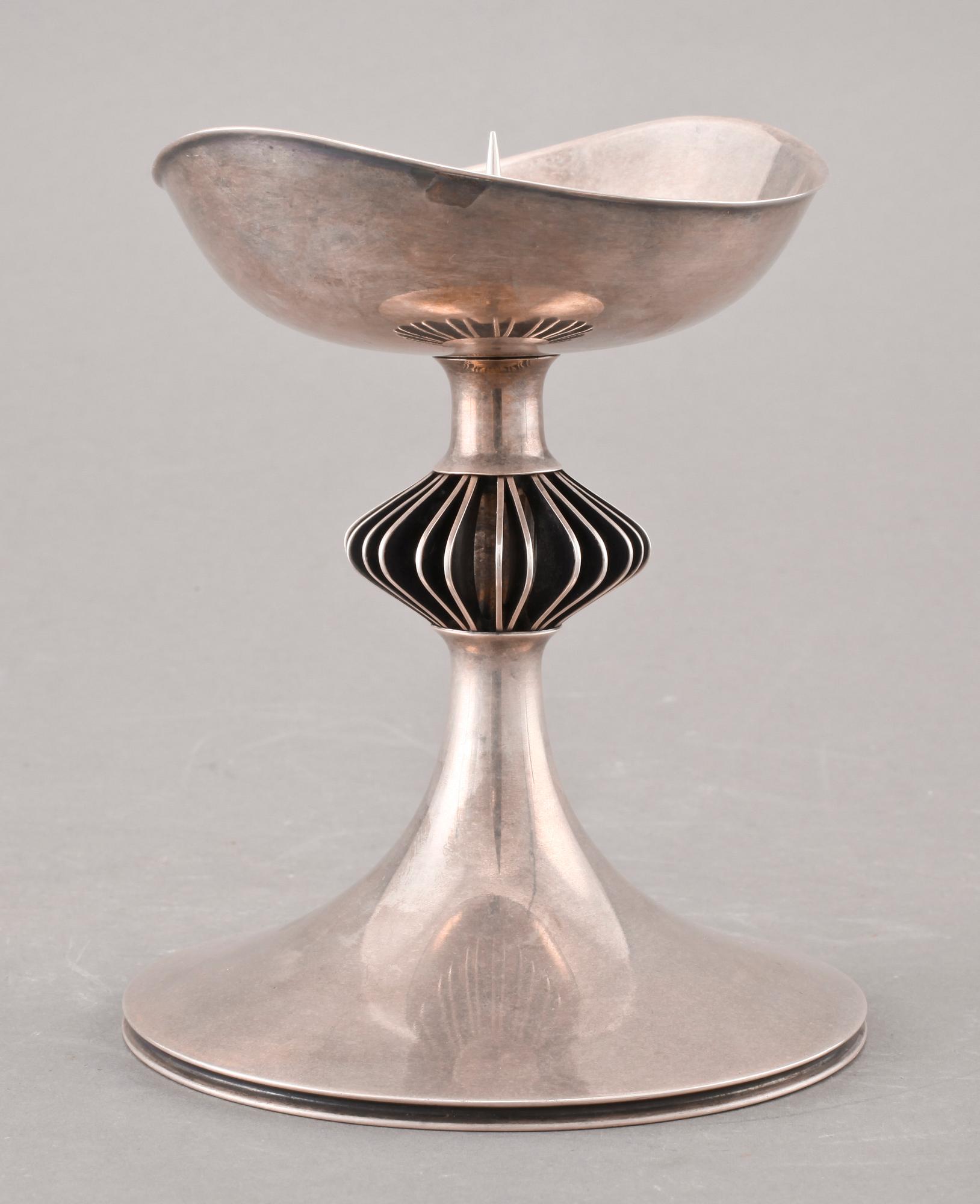 LJUSSTAKE, silver. Ca 285 gr.