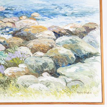 Anita Erséus, oil on canvas, signed.