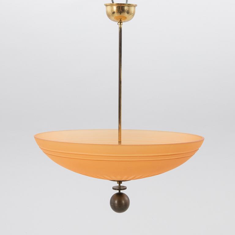 Ceiling lamp Swedish Modern 1930/40s.