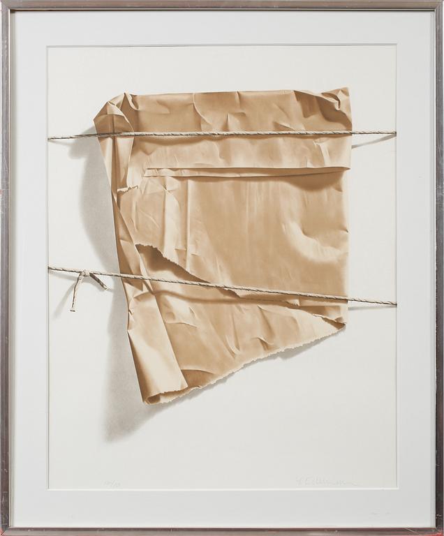 YRJÖ EDELMANN, färglitografi, signerad och numrerad 121/150.