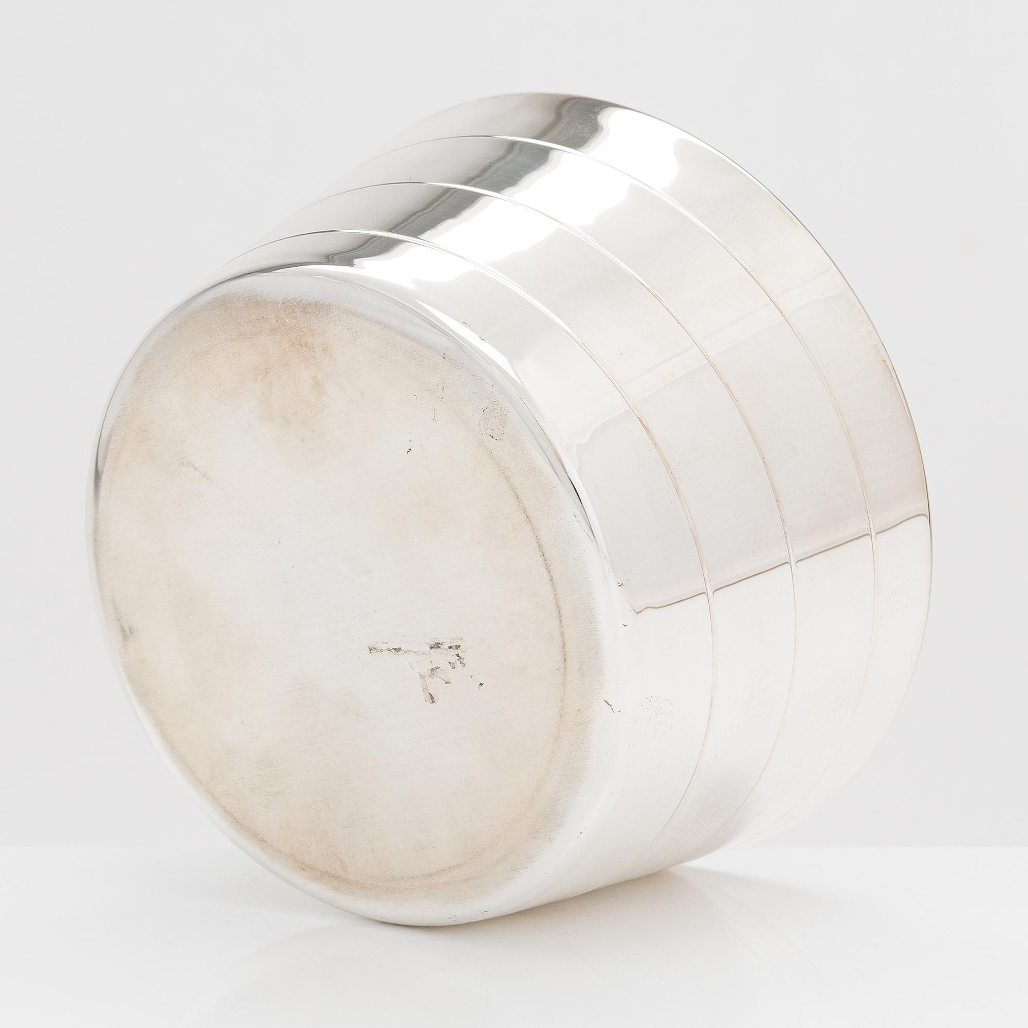 An Italian sterling silver bowl, Greggio, Padua.