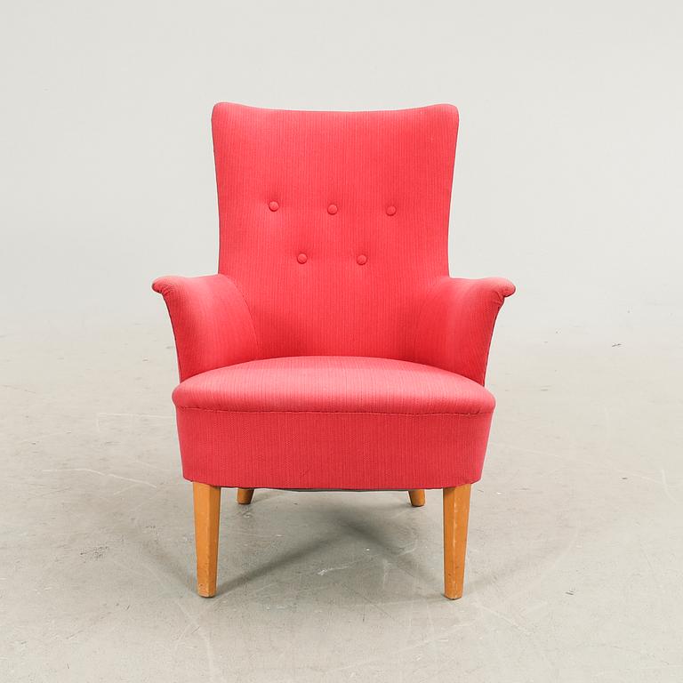 Carl Malmsten, a mid 1900s "Lilla Furulid" armchair.