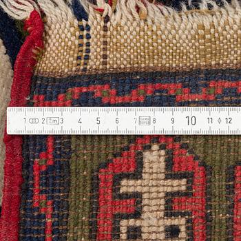 A likely old Anatol/Caucasus rug, c. 207 x 130 cm.