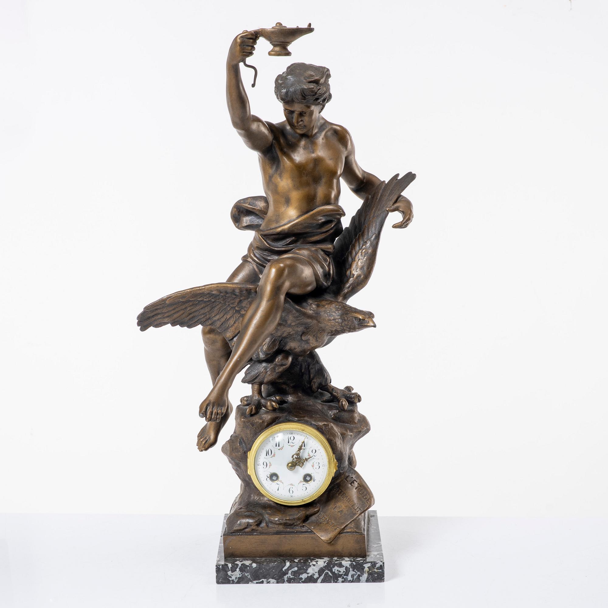 Bordspendyl, Frankrike, 1900-talets första hälft.