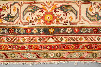 Matta, antik Indisk, sannolikt Agra, ca 467,5-474 x 369,5-374 cm.