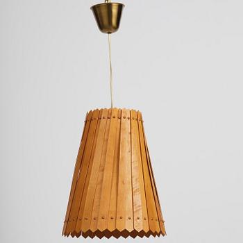 Carl-Axel Acking, & Sven Hesselgren, a "Luxiflax" ceiling lamp, Asea, 1940s.