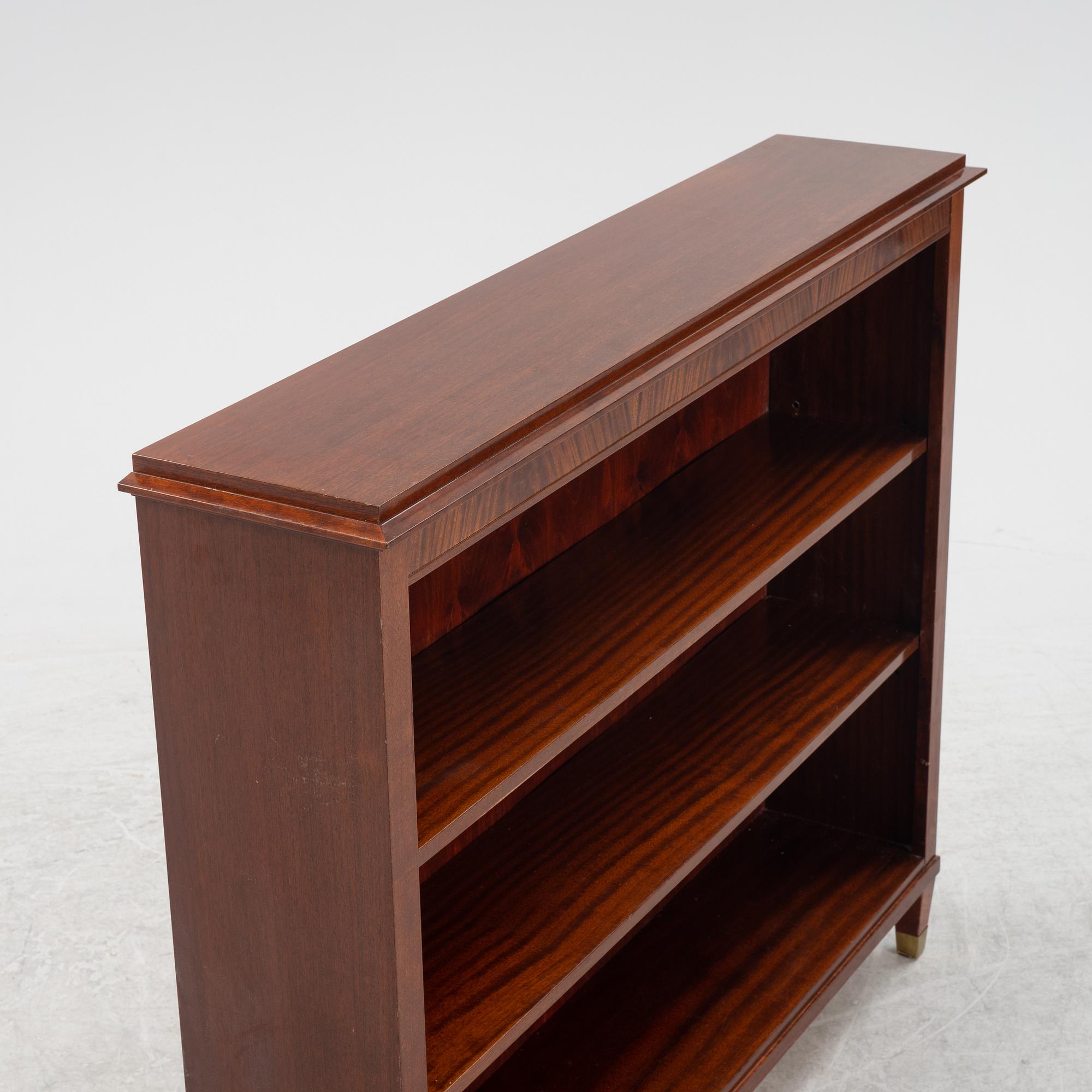 A mahogany bookcase, Axel Ståhls Möbelfabrik AB, 1940's/50's.