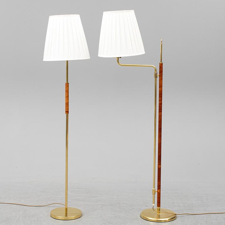 Two Örsjö industri floor lamps from Örsjö Industri.