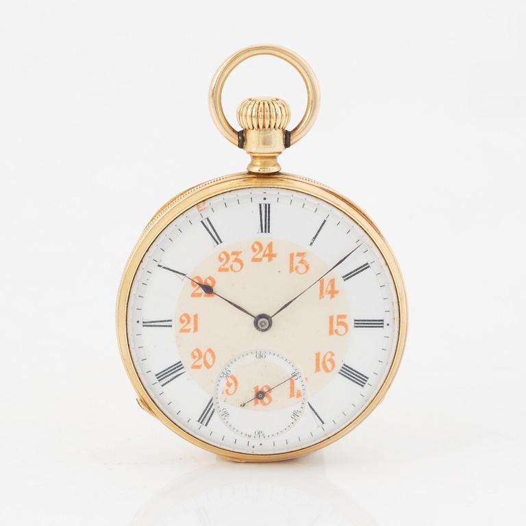 Patek Philippe & Co, Genève, pocket watch, 46 mm.