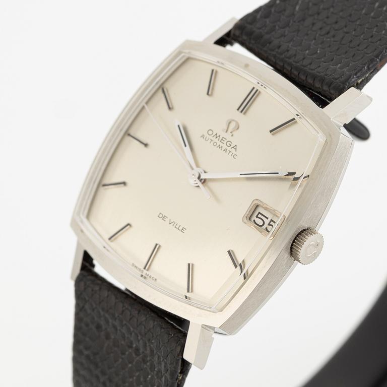Omega, De Ville, armbandsur, 31,5 x 31,5 (38,5) mm.