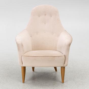Kerstin Hörlin-Holmquist, a 'Lilla Eva' armchair, from the series 'Paradiset', Nordiska Kompaniet, Sweden, 1950's/60's.
