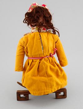 A early 20th century doll from Germany.