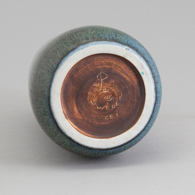 CARL-HARRY STÅLHANE, a stoneware vase from Rörstrand.