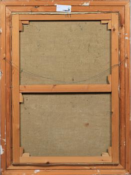 GÖRAN BRUNIUS, olja på duk, 2 st. Sign.