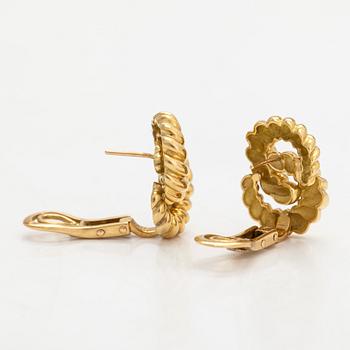 Örhängen, 18K guld.