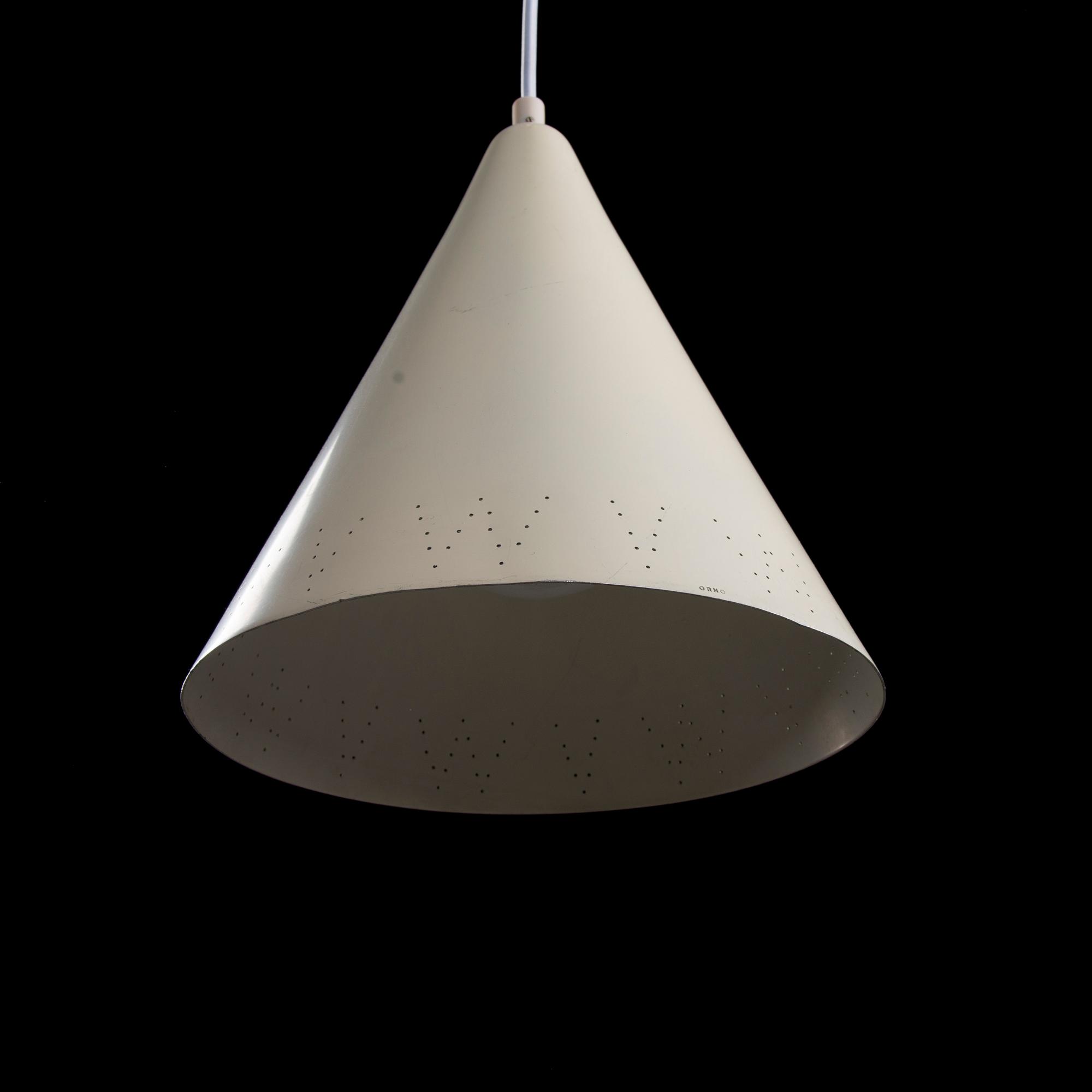 TAKLAMPA, Lisa Johansson-Pape, Orno. Totalhöjd 73 cm.