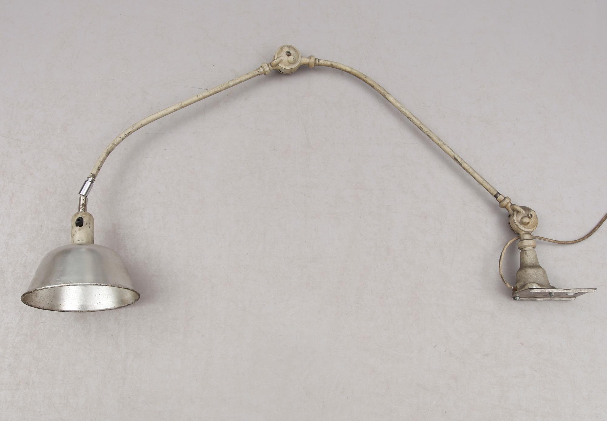 INDUSTRILAMPA, "Triplex", Johan Petter Johansson, ASEA, 1940-/50-tal.