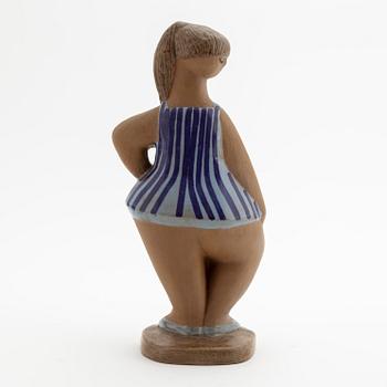 Lisa Larson, a 'Dora' stoneware figurine from the series 'ABC-flickorna', Gustavsberg.