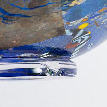 Bertil Vallien, a glass bowl, Kosta Boda.