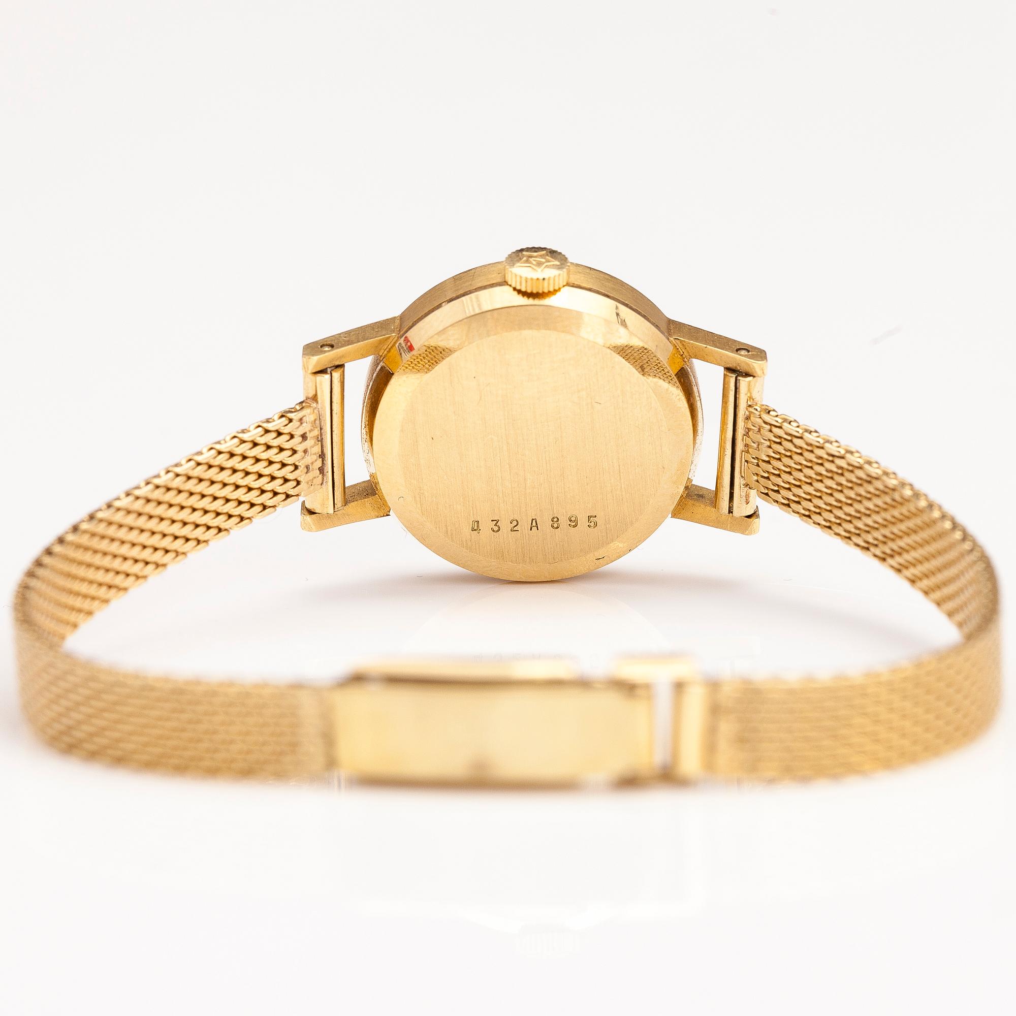 ZENITH, wrist watch, 14K and 18K gold, 21 mm.