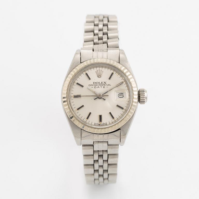 Rolex, Oyster Perpetual, Date, "Sigma Dial", wristwatch, 26 mm,
