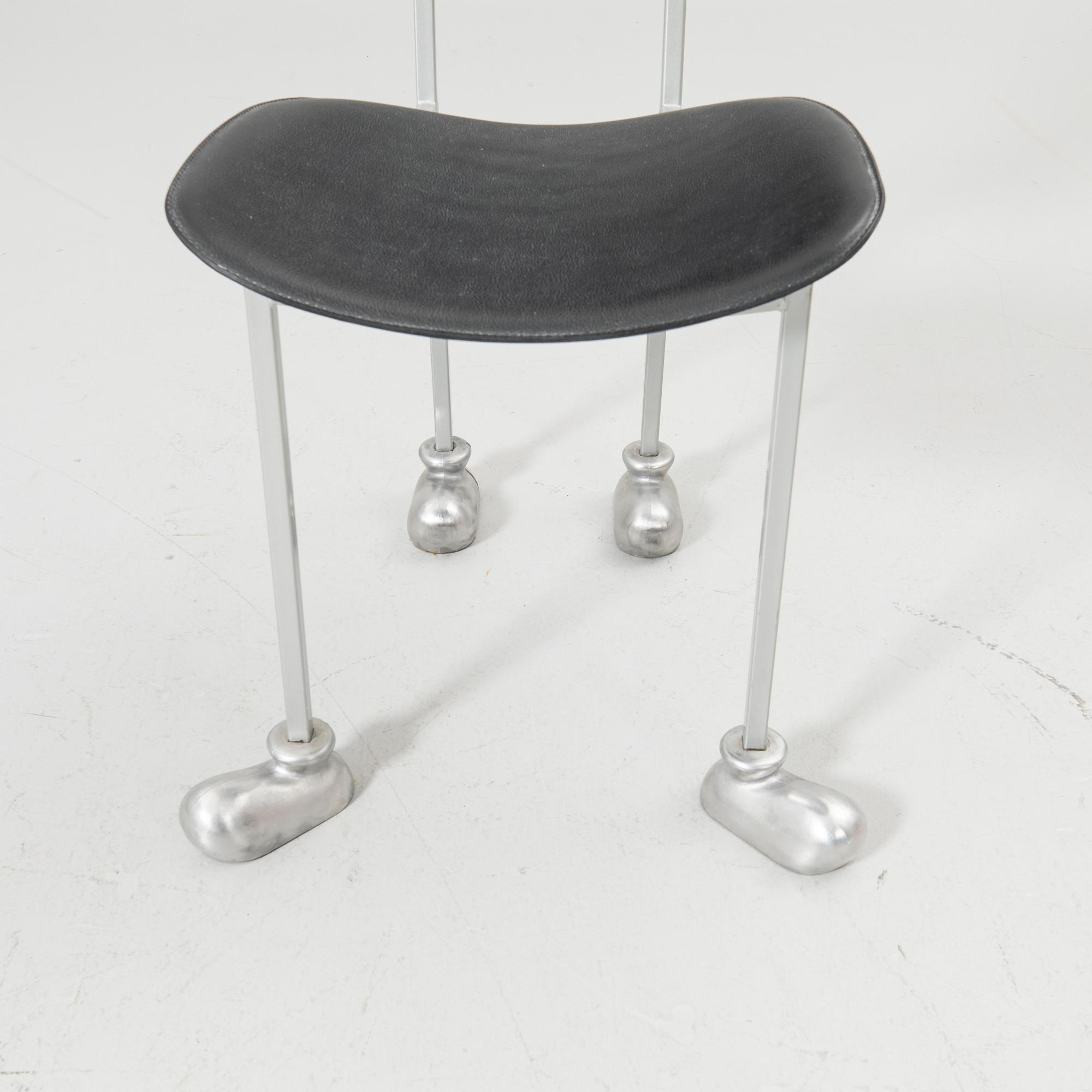Javier Mariscal, stol, "Garriri / Mickey Mouse Chair" formgiven 1988 för Akaba, Spanien.