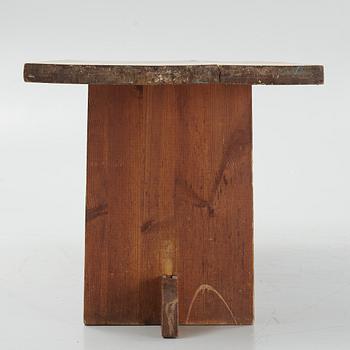 Axel Einar Hjorth, a stained pine 'Lovö' table, Nordiska Kompaniet, Sweden 1930s.