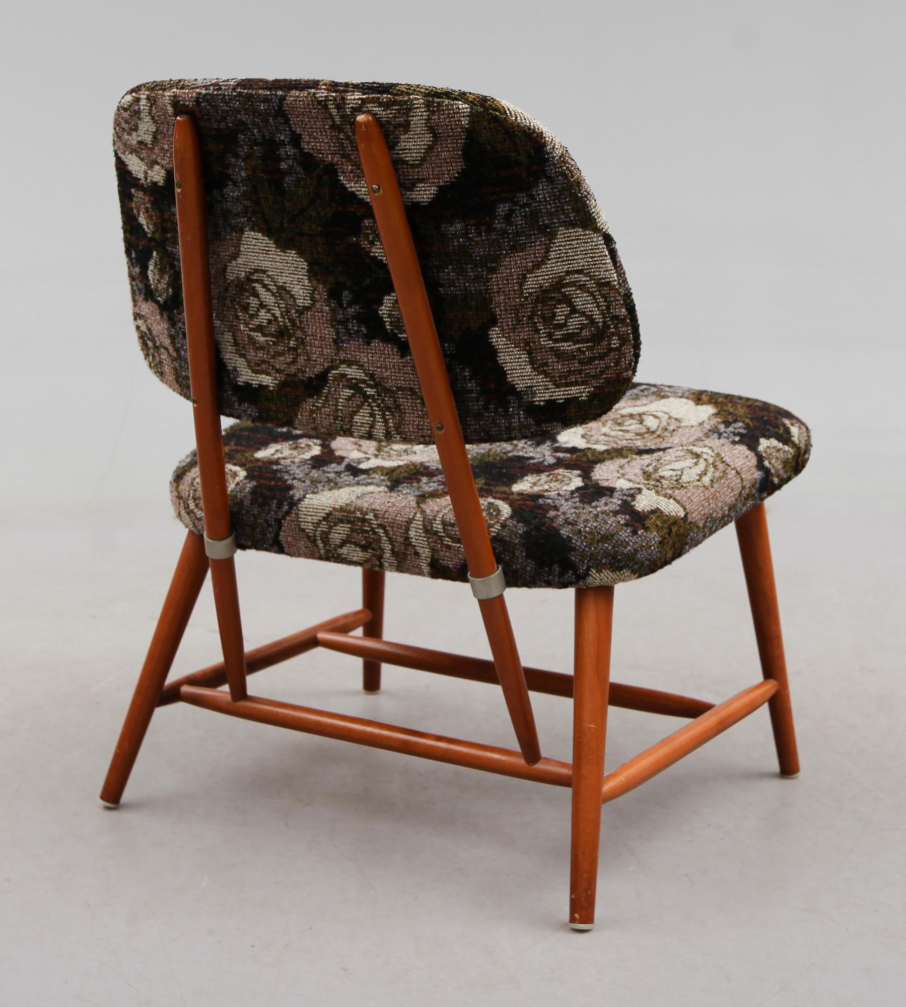 STOL, "TeVe", Alf Svensson, Ljungs Industrier, Modellen Formgiven 1953.