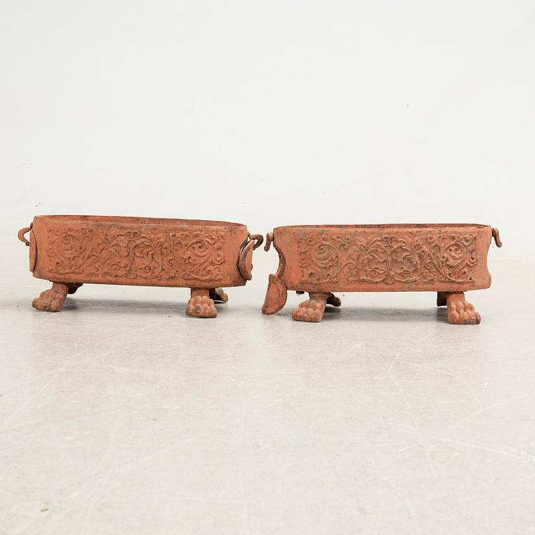 Jardinières, a pair, 19th century.